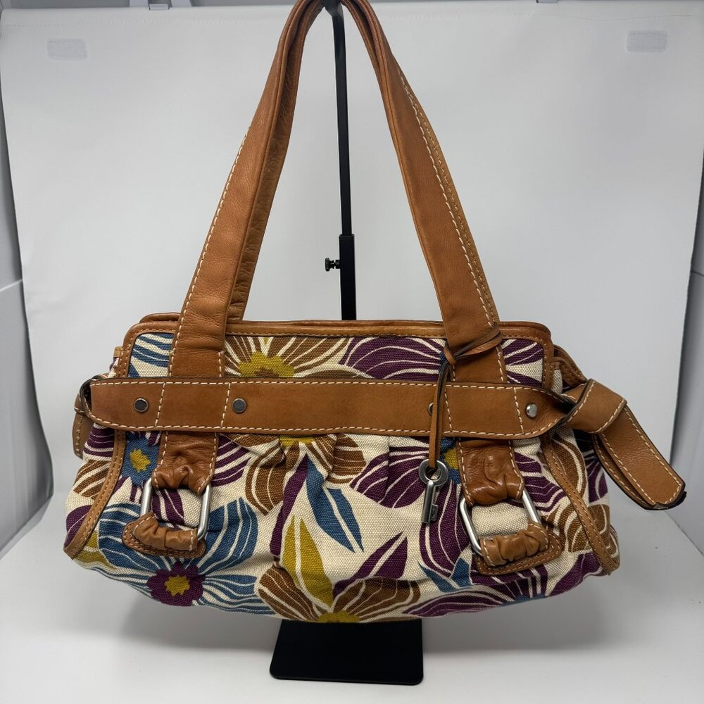 Fossil Floral Handbag Purse
